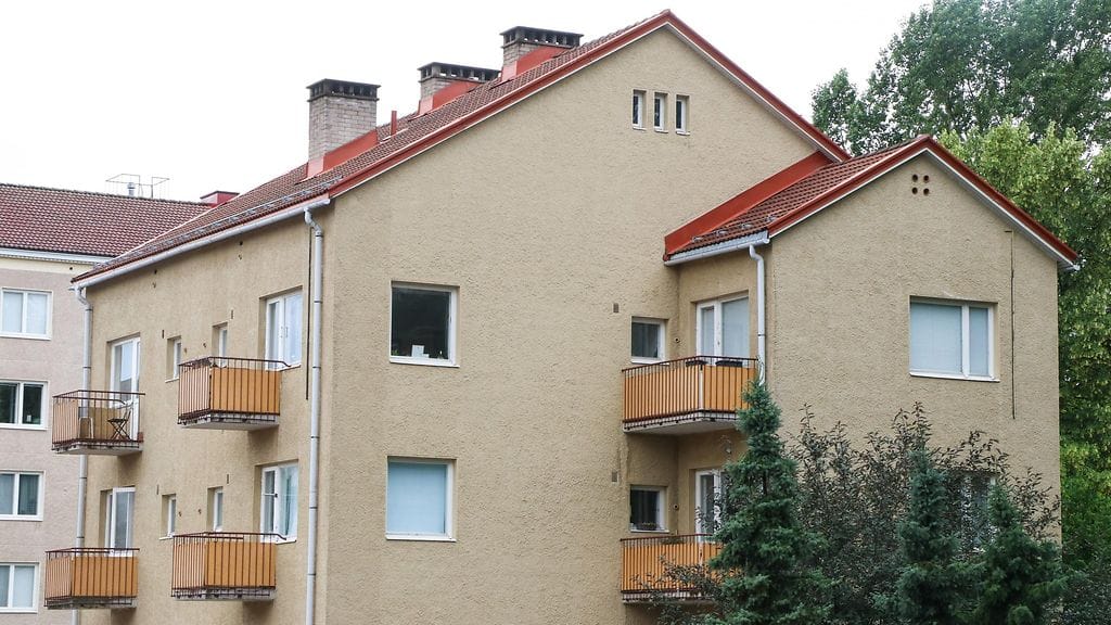 Kerrostalo Martin asuinalueella Turussa 4. heinäkuuta. Turussa asuntojen hintojen nousu on ollut kovinta.