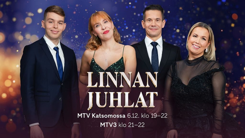Linnan juhlat -lähetys juontajat