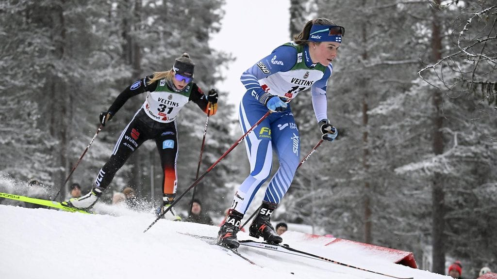 Krista Pärmäkoski oli kahdeksas Lillehammerin yhdistelmäkilpailussa.