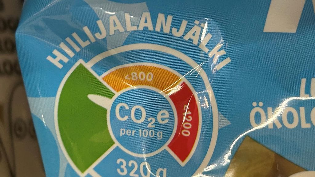 ympäristömerkit, hiilijalanjälki