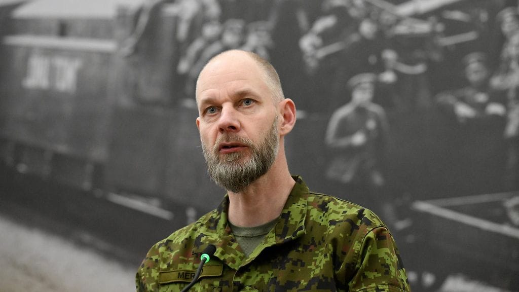 LK 16.12.2024 Viron puolustusvoimain komentaja Andrus Merilo.