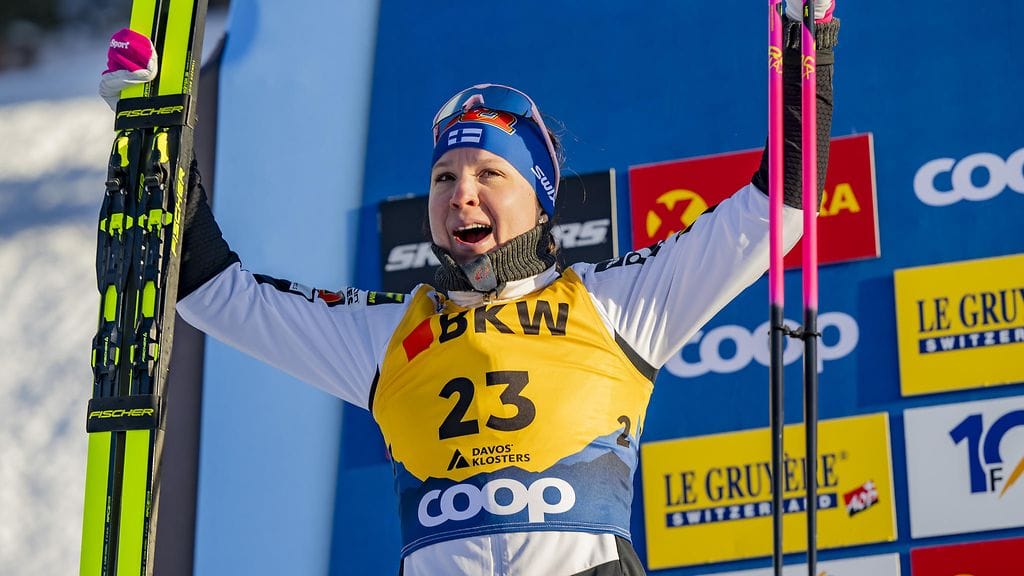Kerttu Niskasen huippusuoritus Davosissa tuli heikon alkukauden jälkeen kuin salama kirkkaalta taivaalta.
