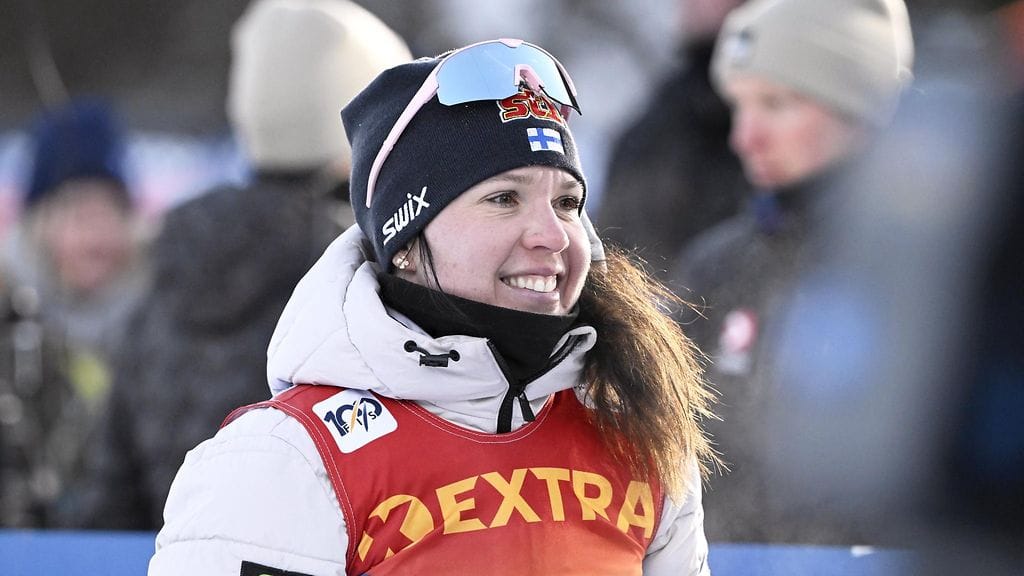 Kerttu Niskasella oli jälleen aihetta hymyillä.