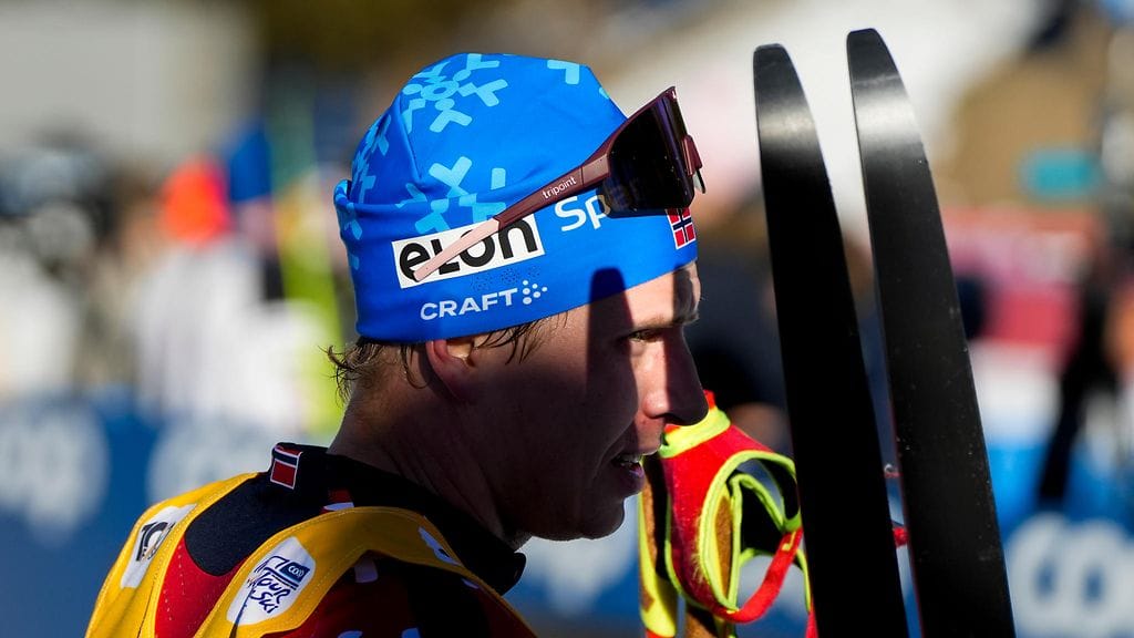 Simen Hegstad Krüger menetti Tour de Skillä mahdollisuutensa korkealle kaaduttuaan kivuliaasti.