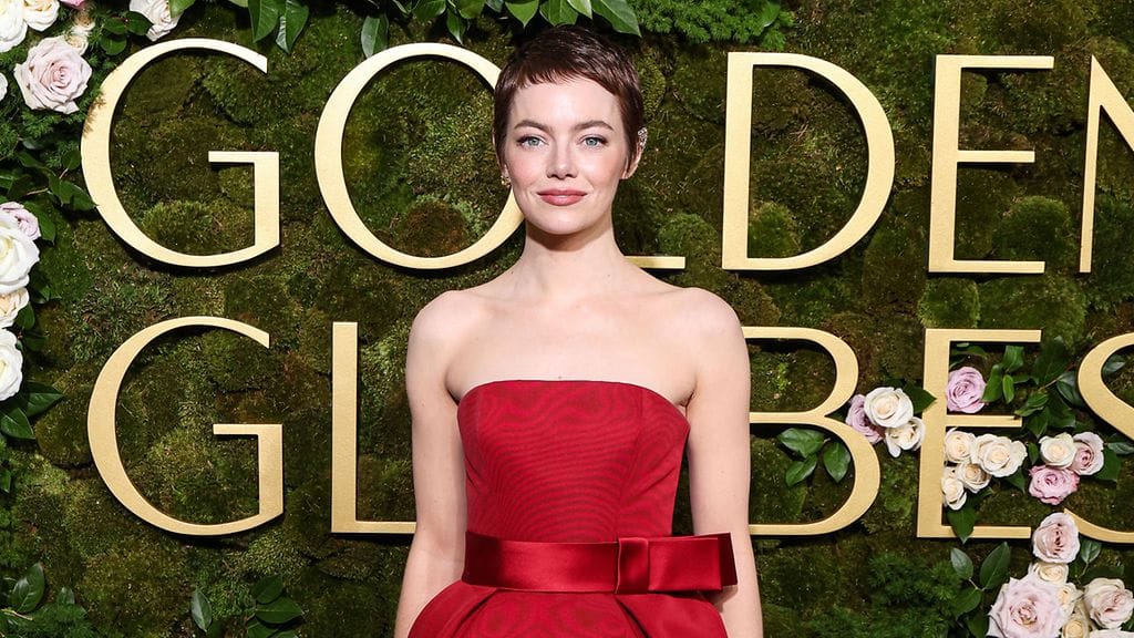 Emma Stone joutui piilottelemaan kaljuaan Bugonia-elokuvan vuoksi.