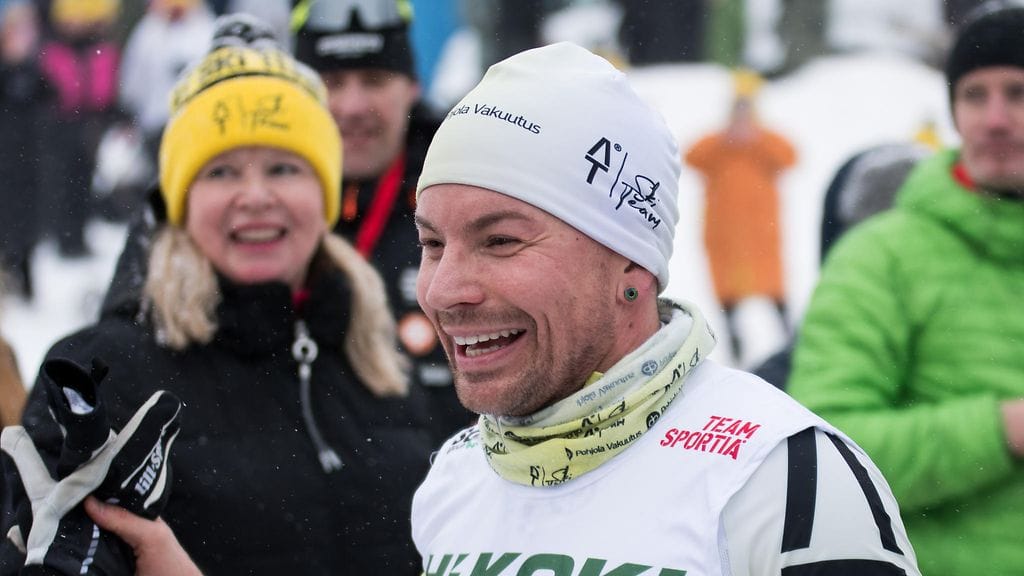 Antti Tuisku debytoi lauantaina SM-hiihdoissa.