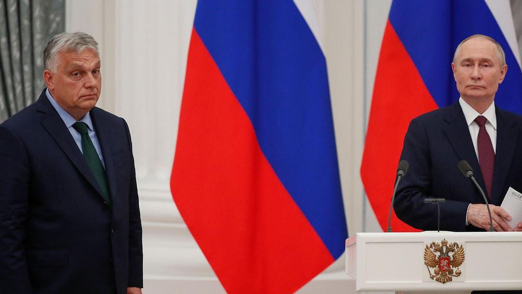 Unkarin pääministeri Viktor Orban tapasi Venäjän presidentti Vladimir Putinin Moskovassa heinäkuussa 2024.