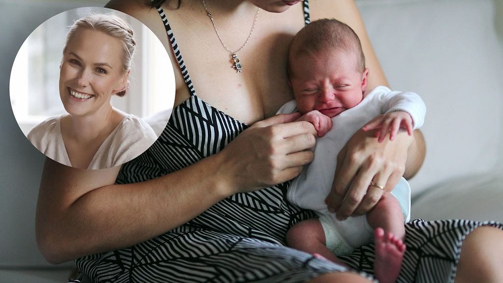 Pikkukuvassa Vauvan unen arvoitus -teoksen yhdessä Reetta Isotaluksen ja Tiia Finnen kanssa kirjoittanut Sofia Berg.
