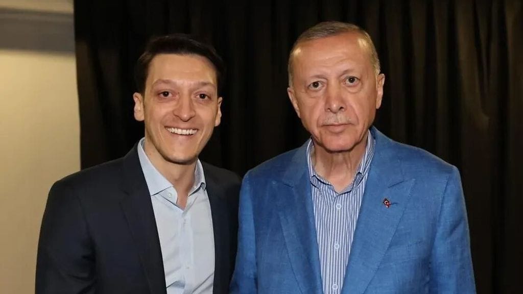 Mesut Özil ja Recep Tayyip Erdogan tulevat hyvin toimeen keskenään.