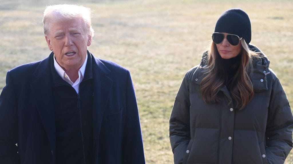 Donald & Melania Trump, 24.1.