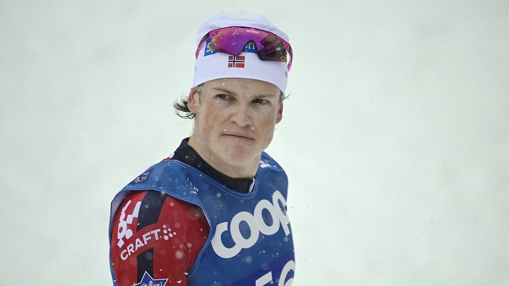 Johannes Kläbo on voittanut kolme kultaa kolmesta mahdollisesta.