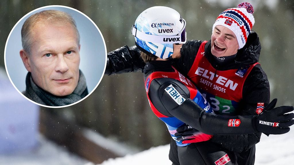 Mika Jukkara (vas.) kommentoi Johann Andre Forfangin Marius Lindvikin hylkäyksiin johtanutta kohua yleisellä tasolla.