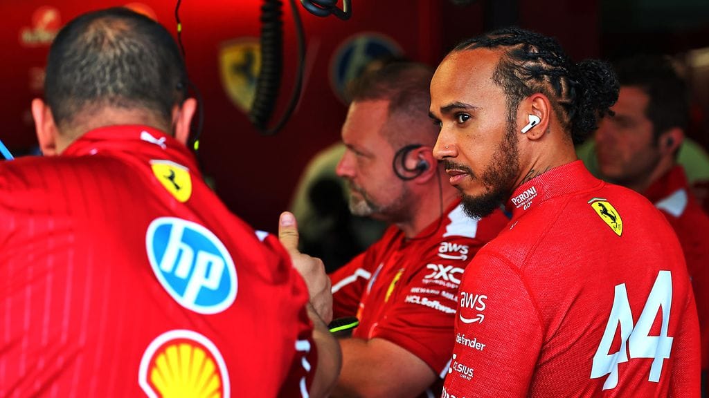 Lewis Hamilton jäi vasta sijalle 10 Australiassa.