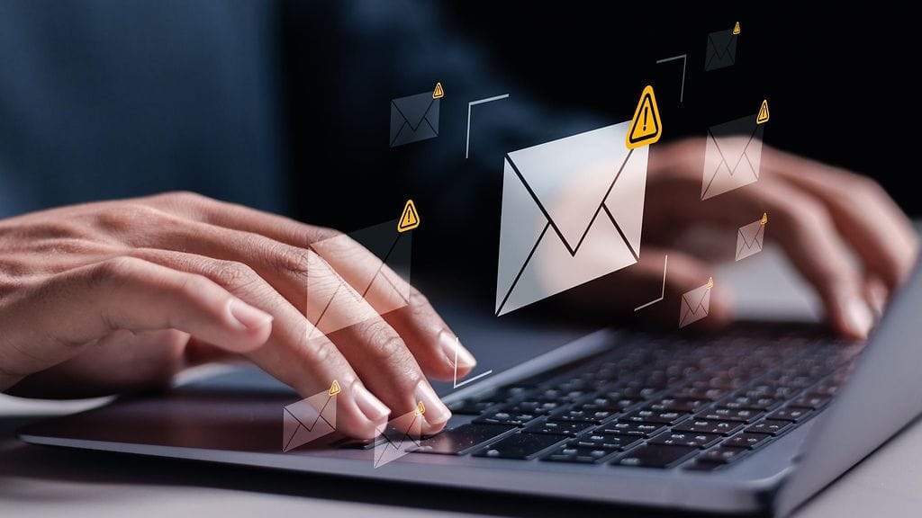 Kyberturvallisuuskeskus varoittaa tietoturvahuijauksesta. Kuvituskuva.