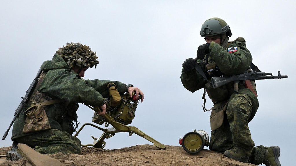 Venäläisiä sotilaita marraskuussa 2024. Kuvituskuva.