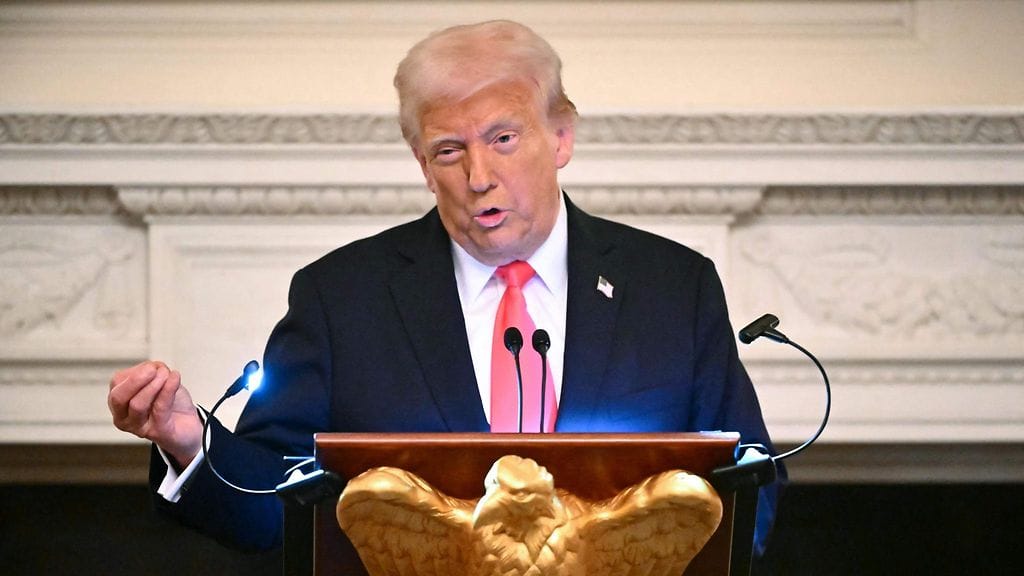 Kuvituskuva. Yhdysvaltain presidentti Donald Trump.