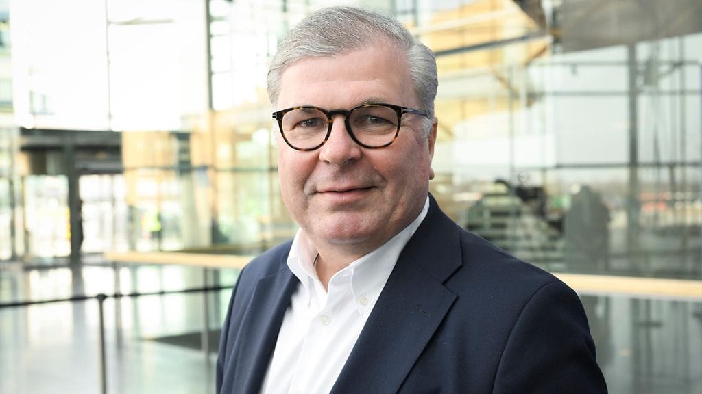 Ari Lahti huhtikuussa 2024.