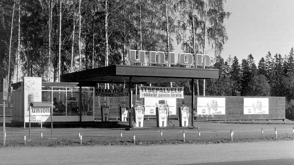 Unionin asema Oulunkylässä 60-luvulla