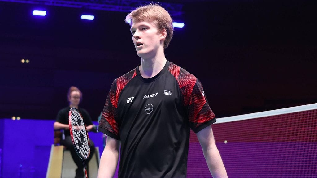 Joakim Oldorff voitti ensimmäisen ottelunsa sulkapallon EM-kisoissa.