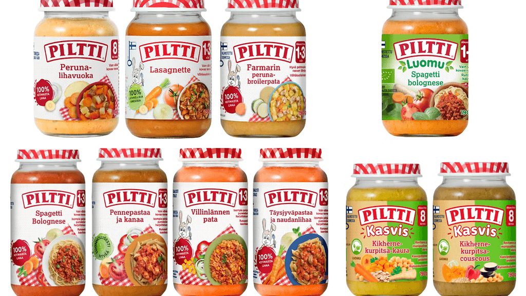 Useita eriä Piltti-tuotteita vedetään myynnistä.