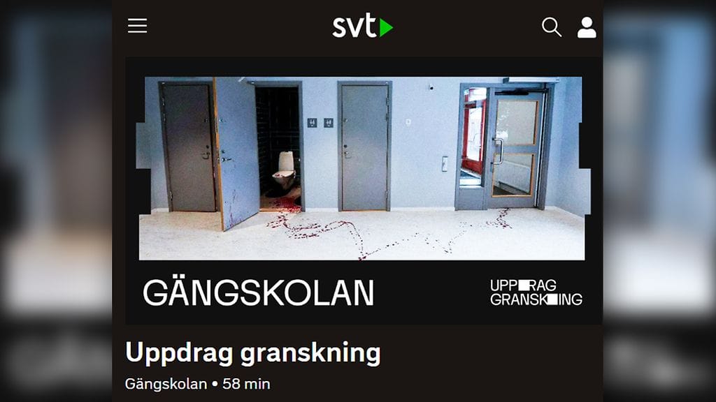 Rikollisjengit venkslaavat kouluvalintoja esimerkiksi huumekaupan ylläpitämiseksi, kertoo SVT:n tutkiva toimitus raportissaan.