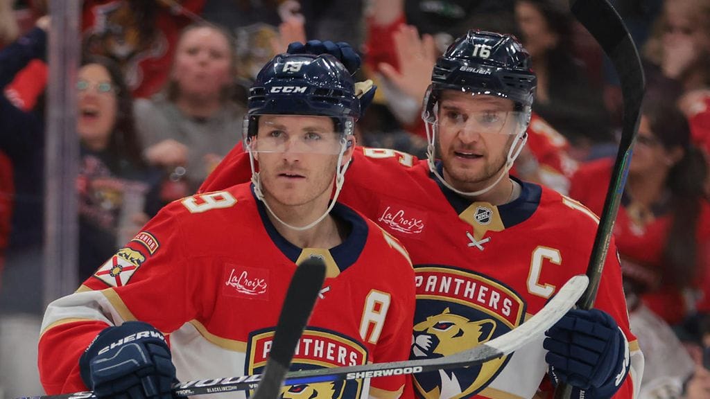 Aleksander Barkov ja Matthew Tkachuk eivät ole hetkeen osuneet, mutta se ei ole Floridaa hidastanut.