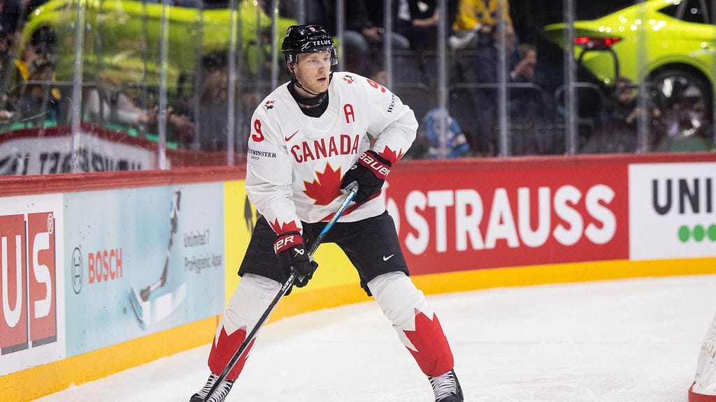 Nathan MacKinnon on MM-turnauksen pistepörssissä toisena tehopistein 7+6.