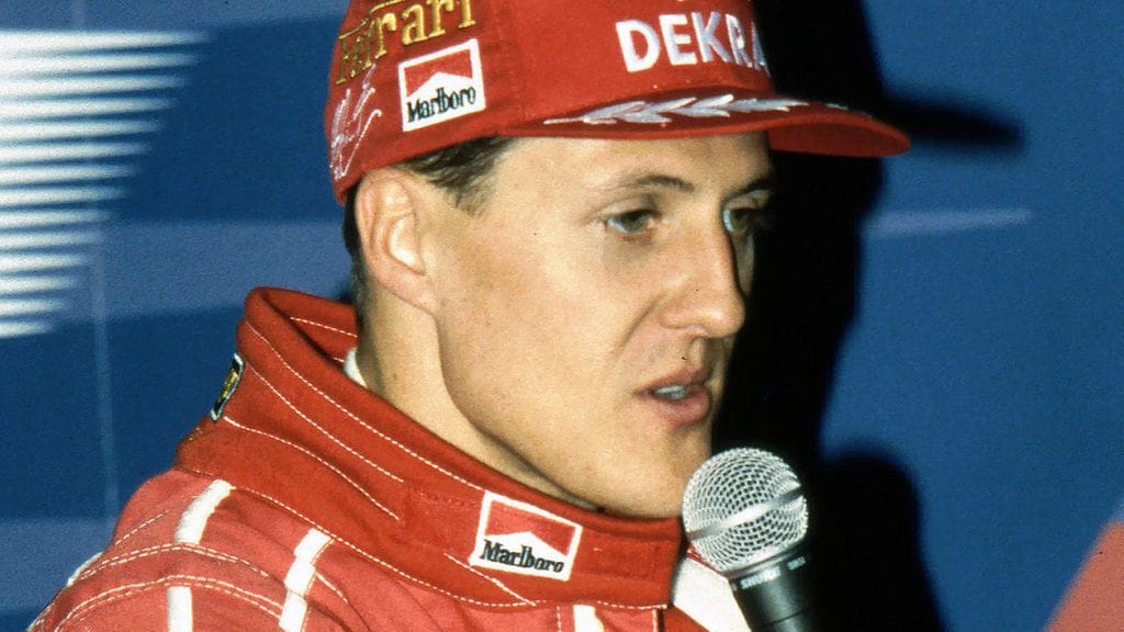 Michael Schumacher ajoi Ferrarilla vuodet 1996–2006.