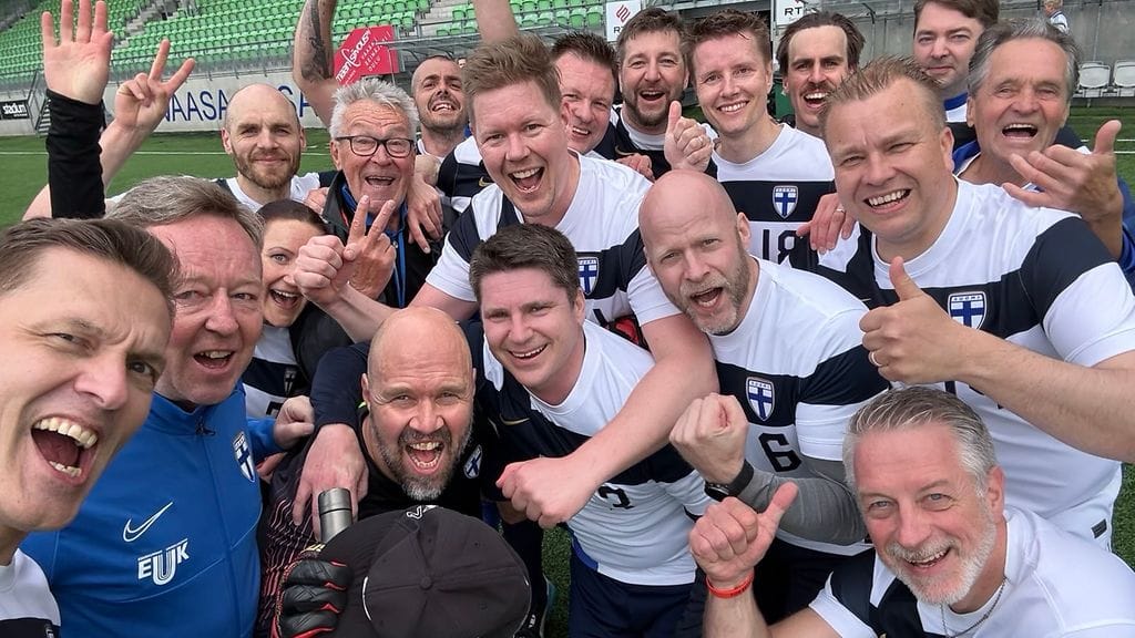 Suomen joukkue oli taas voitokas parlamenttien välisessä jalkapalloturnauksessa.