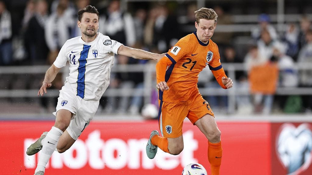 Suomen parhaatkin pelaajat roikkuivat vain Hollannin supertähtien perässä.