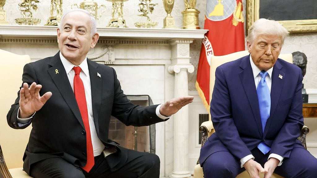 Israelin pääministeri Benjamin Netanjahu tapasi Yhdysvaltojen presidentin Donald Trumpin Valkoisessa talossa helmikuussa.