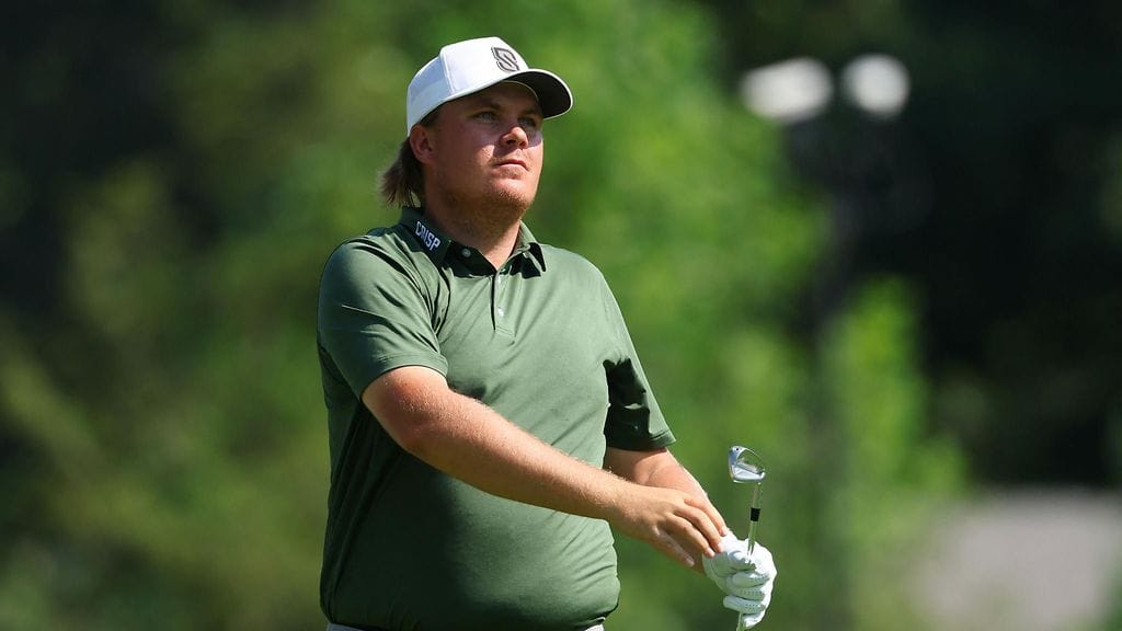 Sami Välimäki golfasi kelpo kilpailun.