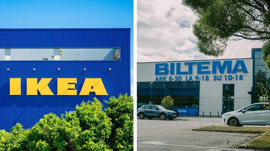Ikea syyttää Biltemaa kahden tuotteen kopioimisesta.