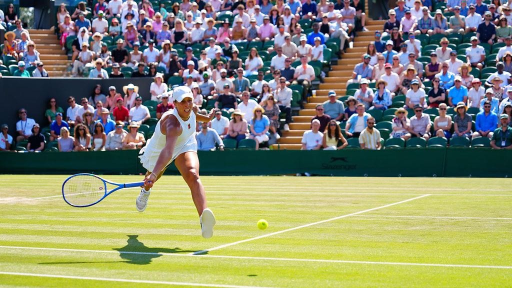 Madison Keys taipui Laura Siegemundille kolmannella kierroksella.