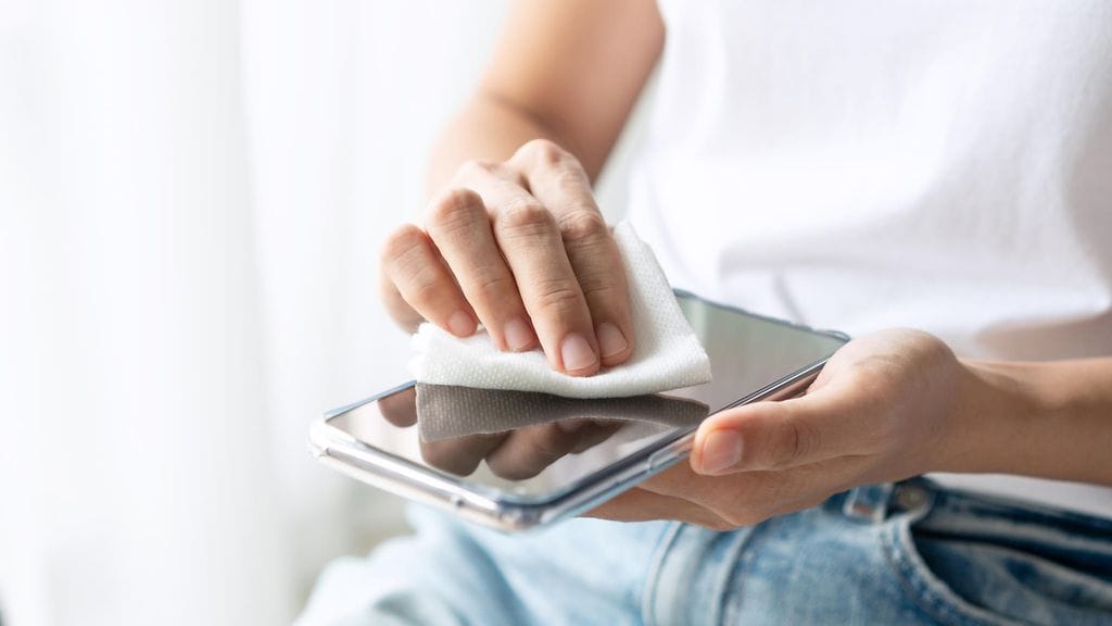 älypuhelimen kuivaus