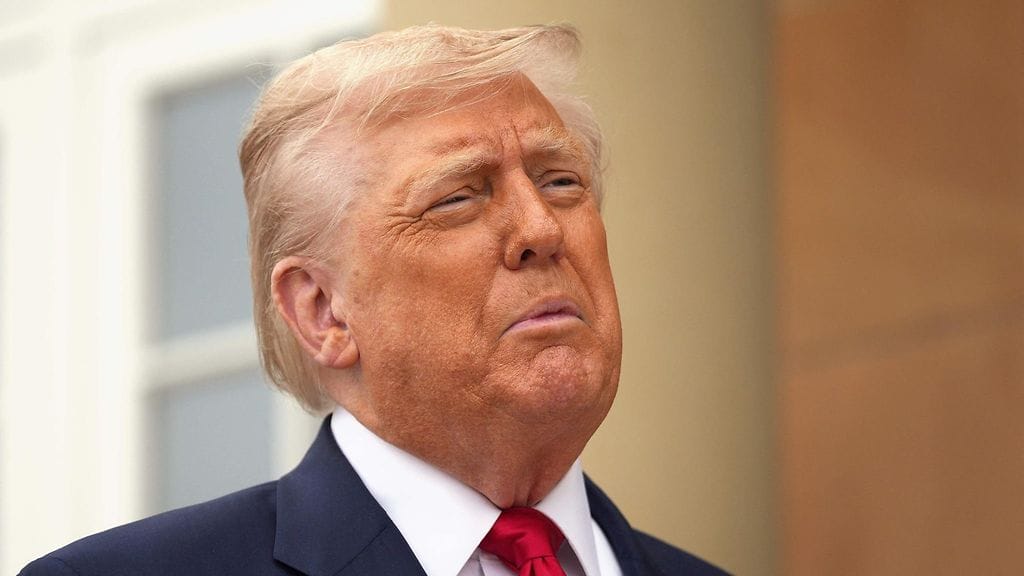 Yhdysvaltain presidentti Donald Trump puhui medialle ennen tapaamistaan Britannian pääministeri Keir Starmerin kanssa Skotlannissa.