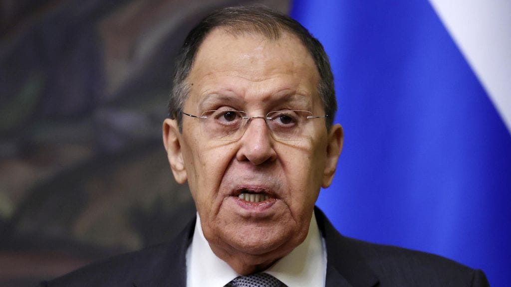 Sergei Lavrov (kuvassa) otti kantaa Ukrainan turvatakuisiin yhdysvaltalaisen NBC Newsin haastattelussa.