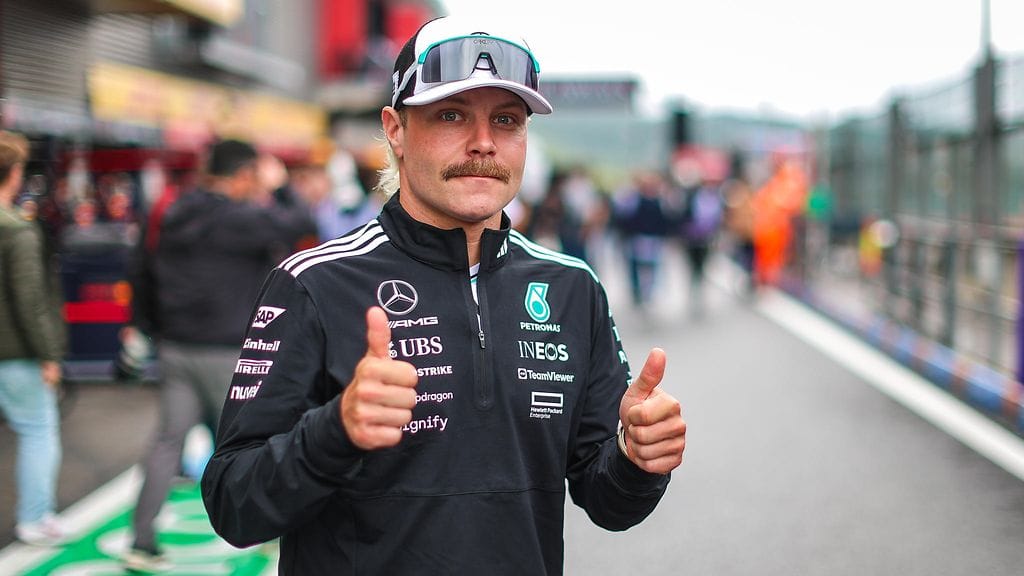Valtteri Bottas ajaa lokakuussa näytösajon Etelä-Koreassa Mercedeksen vuoden 2022 F1-autolla.