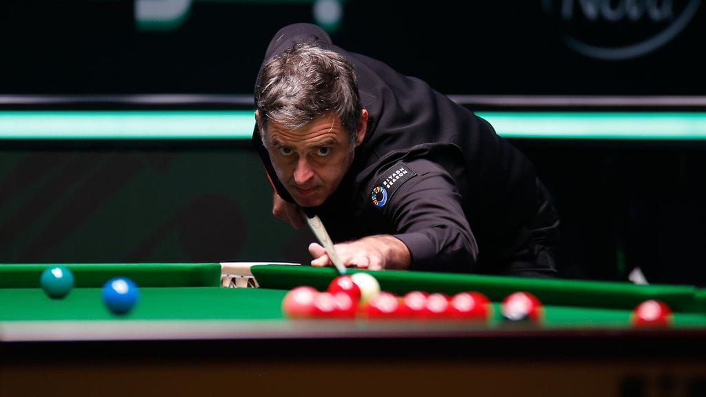 Ronnie O'Sullivan on pelannut tällä kaudella vähän, mutta pelaa tällä hetkellä omien sanojensa mukaan erittäin hyvin.