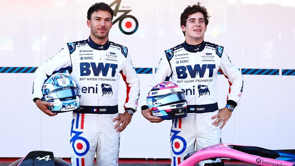 Pierre Gaslyn (vas.) paikka Alpinella on varma, Franco Colapinto ei ole vakuuttanut.