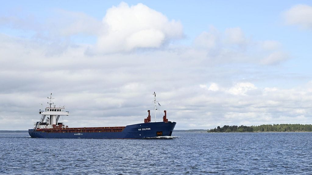 Hav Dolphin kuvattuna merellä.