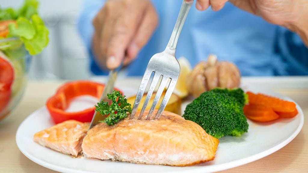 terveellinen ruokailu