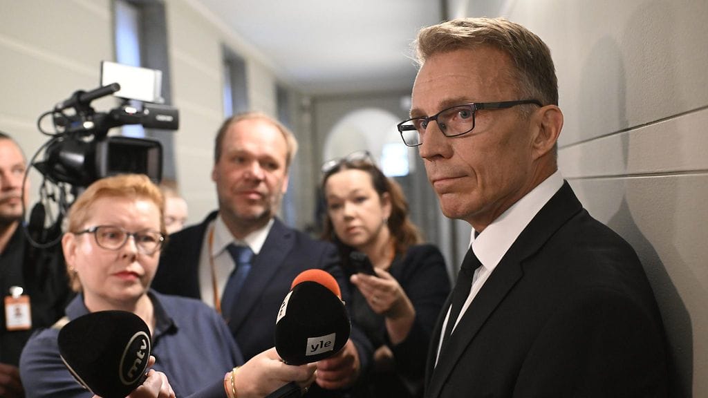 Kokoomuksen eduskuntaryhmän puheenjohtaja Jukka Kopra.