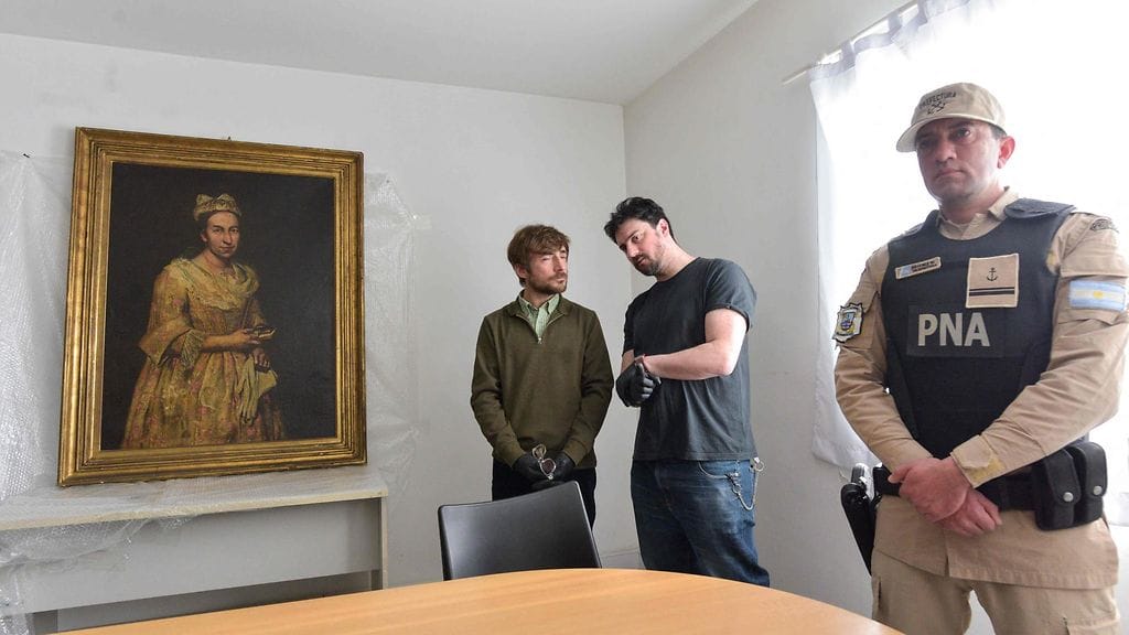 Italialaistaiteilija Giuseppe Ghislandin maalaus "Naisen muotokuva" löytyi sen jälkeen, kun hollantilaismedia AD tunnisti maalauksen asunnon myynti-ilmoituksesta.