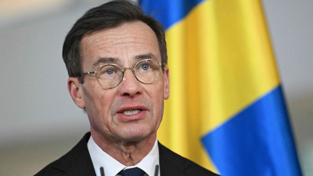 Pääministeri Kristersson kuvailee tapahtunutta vakavaksi eskaloitumiseksi Venäjän taholta