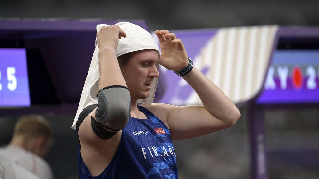 Tokion keihäskarsinta jäi Lassi Etelätalon viimeiseksi kilpailuksi.