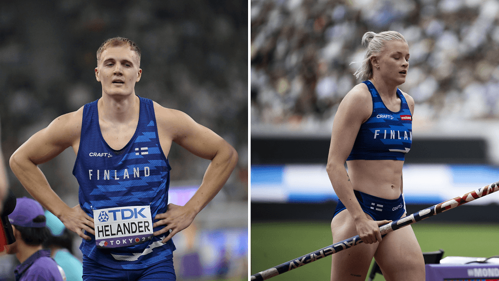 Oliver Helanderin ja Wilma Murron MM-kisat tuottivat vaikean kauden päätteeksi pettymyksen.