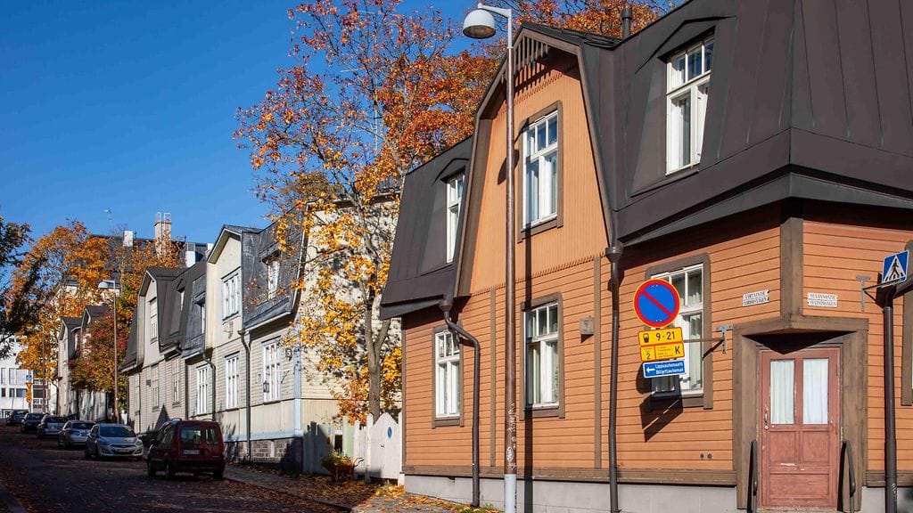 Kuva on Helsingin Puu-Vallilasta vuodelta 2024.