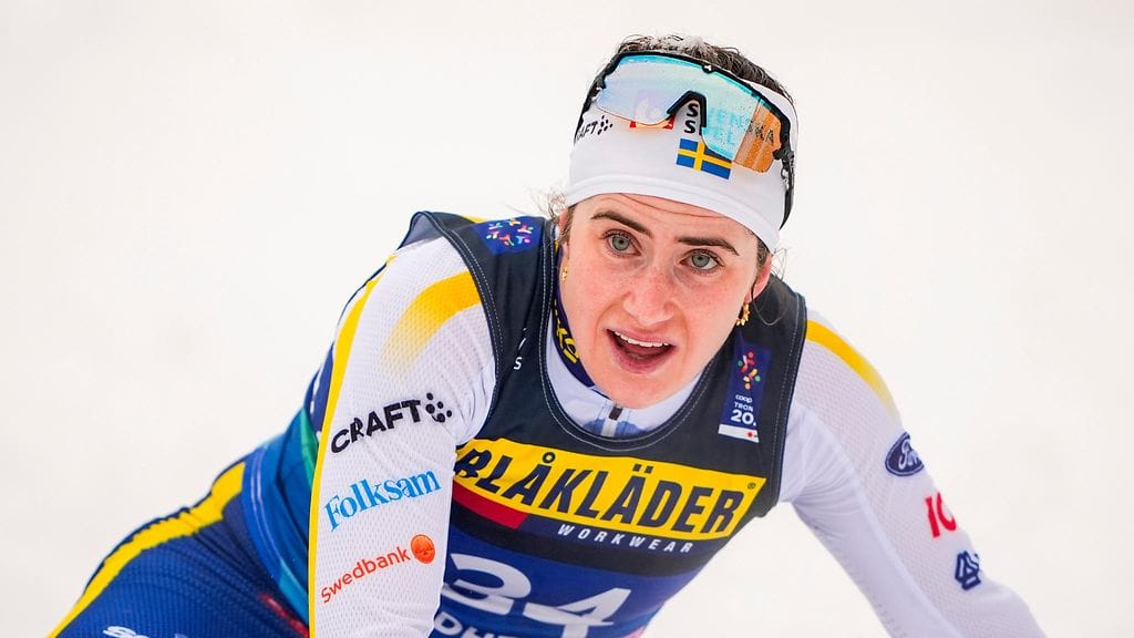 Ebba Andersson oli ihmeissään.