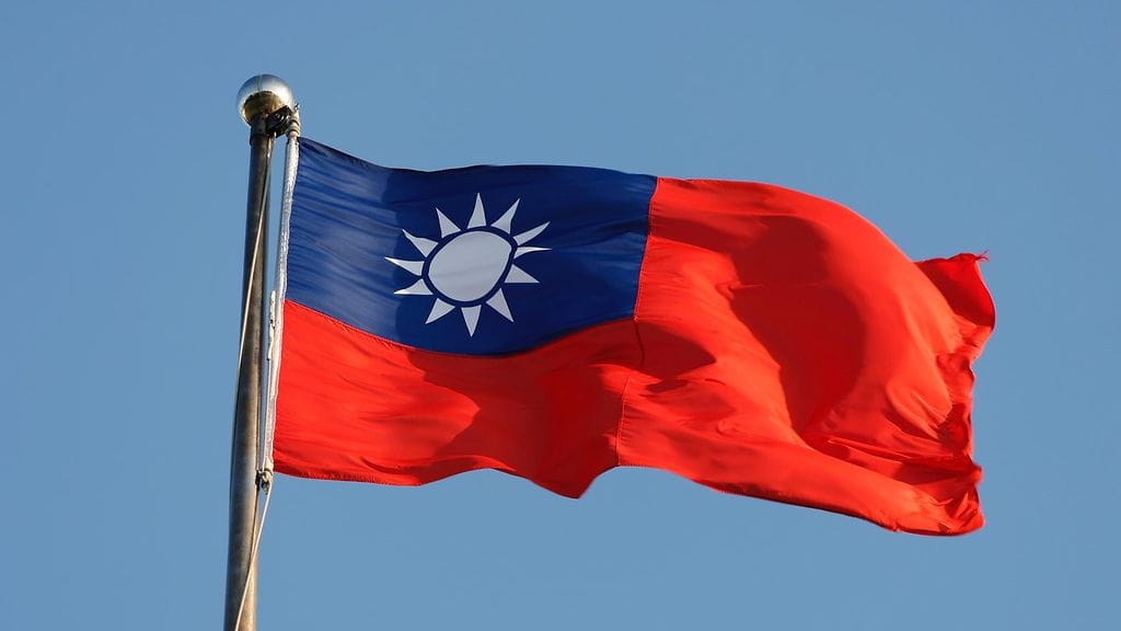 Kuvituskuvassa on Taiwanin lippu.